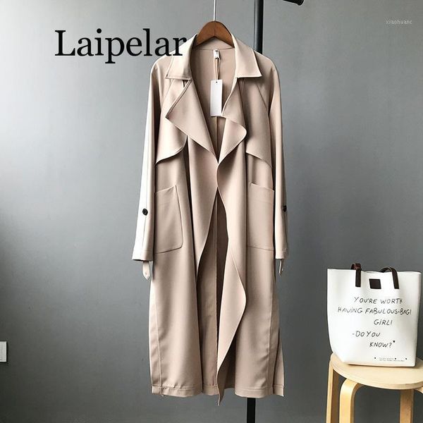 laipelar casual loose designer women spring trench coat 2018 full sleeve european windbreaker long open stitch autumn streetwea1, Tan;black
laipelar casual loose designer women spring trench coat 2018 full sleeve european windbreaker long open stitch autumn streetwea1, Tan;black