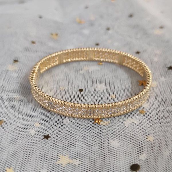 brand v gold jewelry for women full stone wide silver bangle perlee bracelet wedding jewelry around beads signature sign bangle, Black
brand v gold jewelry for women full stone wide silver bangle perlee bracelet wedding jewelry around beads signature sign bangle, Black