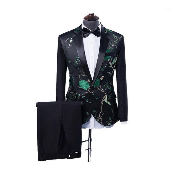 men's suits & blazers 2021llfg printed suit fashion embroidery chaired choral show two1, White;black
men's suits & blazers 2021llfg printed suit fashion embroidery chaired choral show two1, White;black
