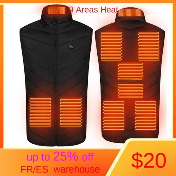 outdoor t-shirts 9/8/4 areas heated vest jacket usb electrical thermal sleevless men women winter skiing fishing hunting vest1, Gray;blue
outdoor t-shirts 9/8/4 areas heated vest jacket usb electrical thermal sleevless men women winter skiing fishing hunting vest1, Gray;blue