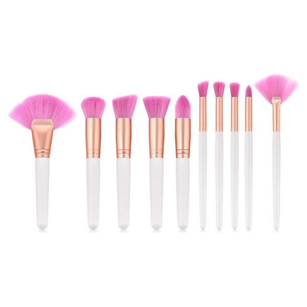 10pcs/set makeup brushes set white gold wood fan brushes powder foundation falme blush eyeshadow facial beauty tools t10021
10pcs/set makeup brushes set white gold wood fan brushes powder foundation falme blush eyeshadow facial beauty tools t10021