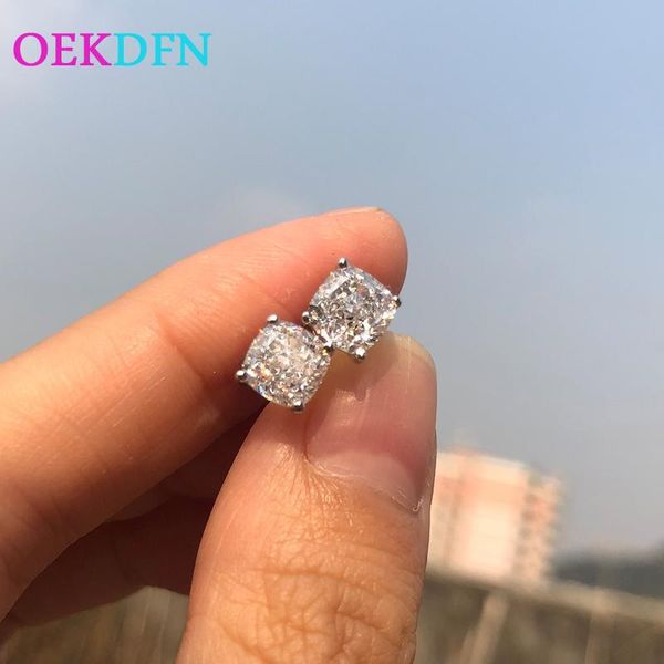 oekdfn real 925 silver stud earrings created moissanite gemstone wedding engagement ear studs earrings fine jewelry wholesale, Golden;silver
oekdfn real 925 silver stud earrings created moissanite gemstone wedding engagement ear studs earrings fine jewelry wholesale, Golden;silver