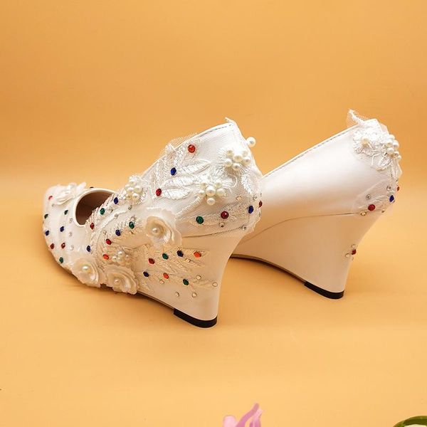 baoyafang 2021 new arrival flower women wedding shoes 8cm wedges shoes woman high heels pumps female party dress, Black
baoyafang 2021 new arrival flower women wedding shoes 8cm wedges shoes woman high heels pumps female party dress, Black