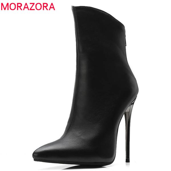 morazora 2020 new arrival ankle boots for women pointed toe autumn winter boots high heels boots fashion party shoes woman 1026, Black
morazora 2020 new arrival ankle boots for women pointed toe autumn winter boots high heels boots fashion party shoes woman 1026, Black