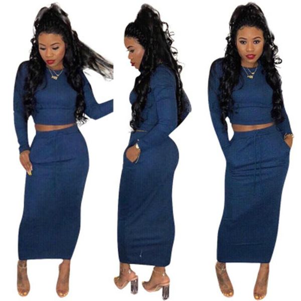 women solid color two piece dress fashion trend round neck long sleeve short skirt tracksuits designer female casual slim 2pcs suits, White
women solid color two piece dress fashion trend round neck long sleeve short skirt tracksuits designer female casual slim 2pcs suits, White