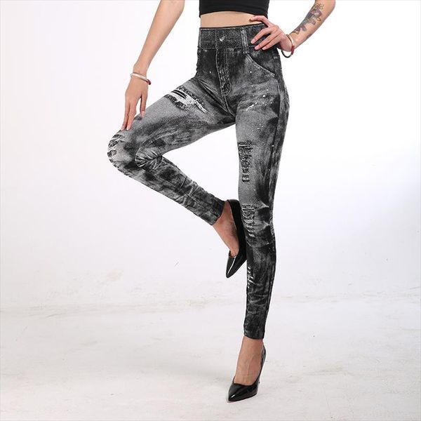 leggings women new 2019 imitation cowboy printed super elastic pants high waist slim elastic pencil pants jeans leggings, Black
leggings women new 2019 imitation cowboy printed super elastic pants high waist slim elastic pencil pants jeans leggings, Black