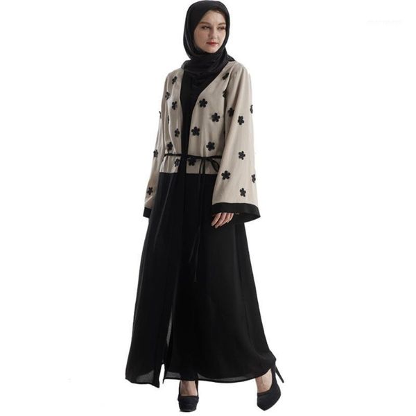 muslim women long sleeve dubai lace dress moroccan fashion embroidery open front cardigan embroidery islamic maxi dress 4.91, Red
muslim women long sleeve dubai lace dress moroccan fashion embroidery open front cardigan embroidery islamic maxi dress 4.91, Red