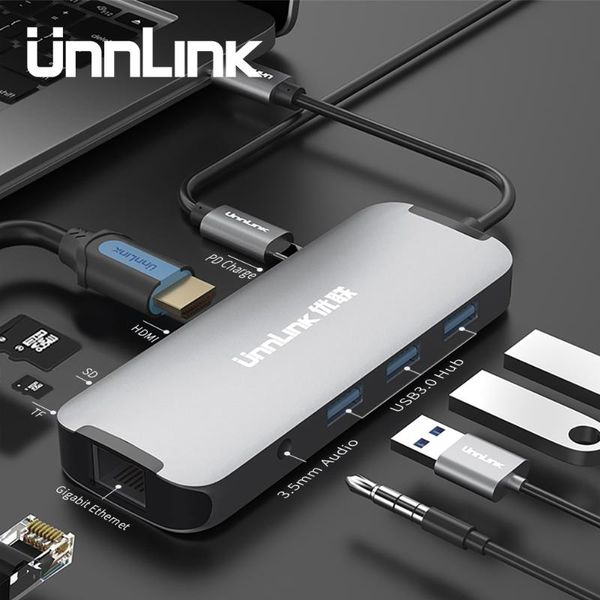 unnlink usb c hub type c hub hdmi 3.5mm audio rj45 thunderbolt 3 dock station adapter for pro s9 s10 p20 p30 dex
unnlink usb c hub type c hub hdmi 3.5mm audio rj45 thunderbolt 3 dock station adapter for pro s9 s10 p20 p30 dex