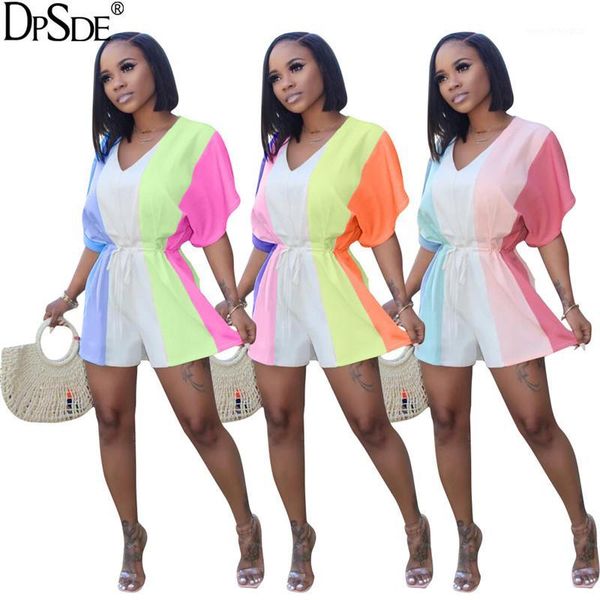 women's jumpsuits & rompers 2021 summer women fashion causal holiday style short sleeve v-neck striped 3 color pants1, Black;white
women's jumpsuits & rompers 2021 summer women fashion causal holiday style short sleeve v-neck striped 3 color pants1, Black;white
