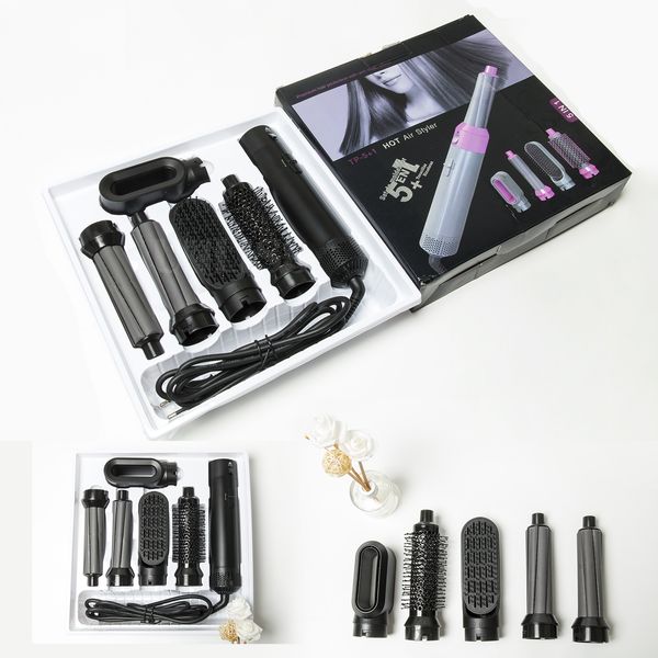 5 in 1 hair dryer air brush styler volumizer hair straightener curler comb negative ion one step hair dryer blower brushg
5 in 1 hair dryer air brush styler volumizer hair straightener curler comb negative ion one step hair dryer blower brushg