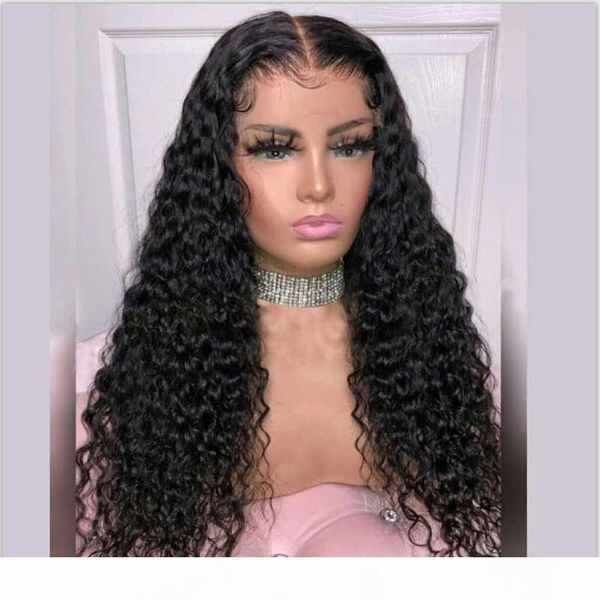 long curly 2x6 lace wig brazilian remy lace front human hair wig for women 130% natural black color bleached knots closure, Black;brown
long curly 2x6 lace wig brazilian remy lace front human hair wig for women 130% natural black color bleached knots closure, Black;brown