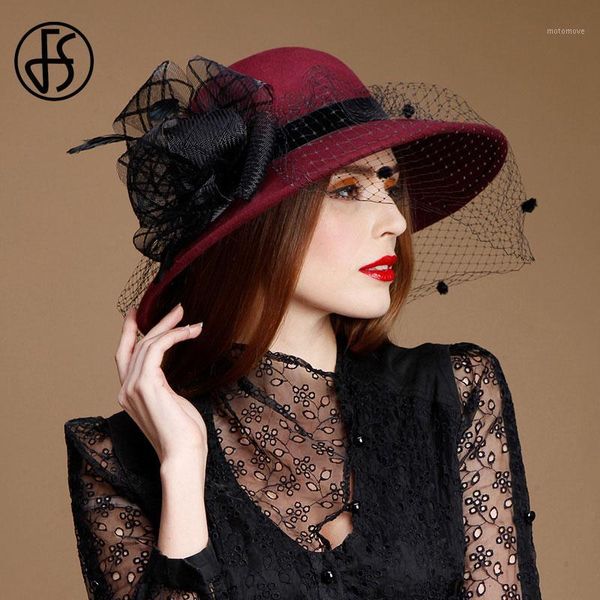 stingy brim hats fs wool for women fedora wide hat with veil autumn winter felt black lady party cloche cap sombrero1, Blue;gray
stingy brim hats fs wool for women fedora wide hat with veil autumn winter felt black lady party cloche cap sombrero1, Blue;gray