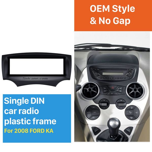 1din car radio fascia for 2008 2009 2010 2011+ ford ka stereo radio installation in dash mount kit outter frame 182*53mm
1din car radio fascia for 2008 2009 2010 2011+ ford ka stereo radio installation in dash mount kit outter frame 182*53mm