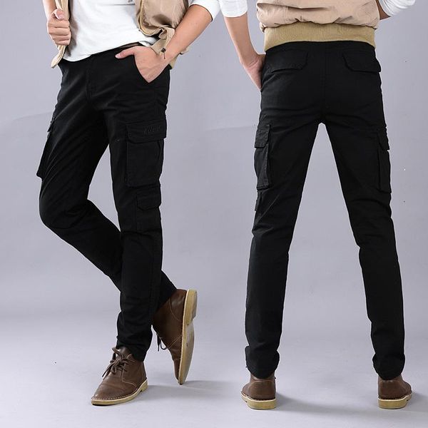 men's pants 2021 spring autumn cargo asual mens pant multi pocket overall men outdoors long streetwear, Black
men's pants 2021 spring autumn cargo asual mens pant multi pocket overall men outdoors long streetwear, Black