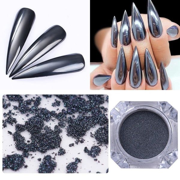 black mirror nail glitter powder 1g gun metal color dazzling shining chrome pigment dust paillettes nail art decorations, Silver;gold
black mirror nail glitter powder 1g gun metal color dazzling shining chrome pigment dust paillettes nail art decorations, Silver;gold