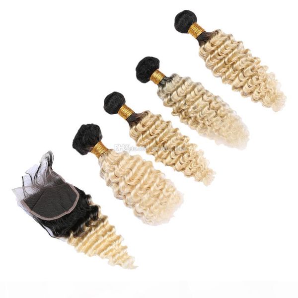 dark roots deep curly hair extensions with ombre colored 1b 613 closure 4x4 ombre color 1b 613 deep wave 3bundles with lace closure, Black;brown
dark roots deep curly hair extensions with ombre colored 1b 613 closure 4x4 ombre color 1b 613 deep wave 3bundles with lace closure, Black;brown