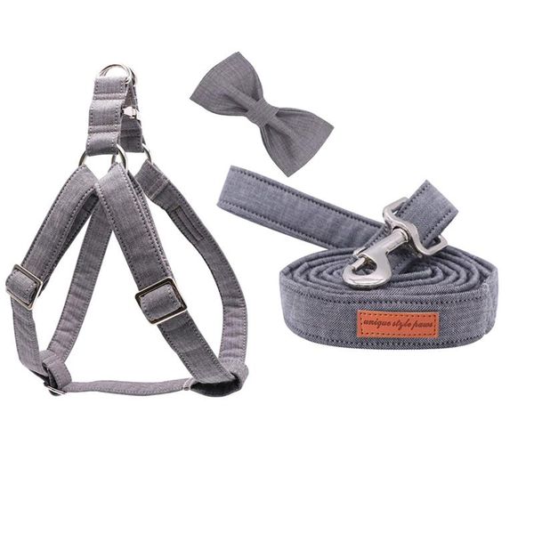 dog collars & leashes unique style paws gray wave harness with bowtie leash adjustable buckle pet supplies
dog collars & leashes unique style paws gray wave harness with bowtie leash adjustable buckle pet supplies