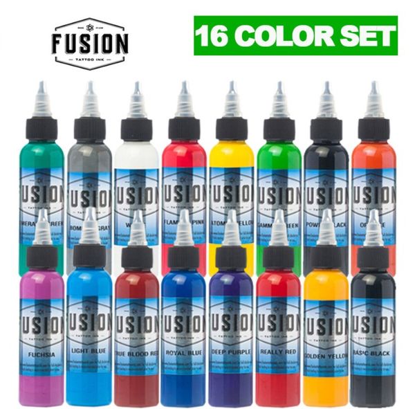 new fusion 30 ml / bottle tattoo airbrush ink 16 colors pigment set for body paint tattoo color pigment tattoo tool
new fusion 30 ml / bottle tattoo airbrush ink 16 colors pigment set for body paint tattoo color pigment tattoo tool