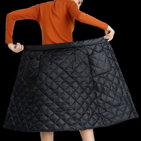 2021 new womens high waist autumn winter saia quilted padded button midi skirts jupe female girl plus size streetwear, Black
2021 new womens high waist autumn winter saia quilted padded button midi skirts jupe female girl plus size streetwear, Black