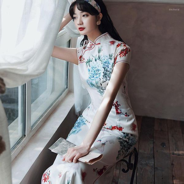 ladies plus size qipao chinese vintage vintage mandarin collar qipao traditional cheongsam dress rayon floral novelty1, Red
ladies plus size qipao chinese vintage vintage mandarin collar qipao traditional cheongsam dress rayon floral novelty1, Red