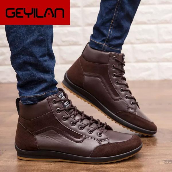 2020 new ankle boots winter shoes men boots lace up winter men sneakers male shoes 39 s plus size 45 46, Black
2020 new ankle boots winter shoes men boots lace up winter men sneakers male shoes 39 s plus size 45 46, Black