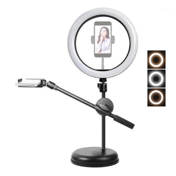 flash heads ring light 10in/26cm 3200k to 5800k dimmable with deskstand phone clamp shutter for selfie pography live streaming light1
flash heads ring light 10in/26cm 3200k to 5800k dimmable with deskstand phone clamp shutter for selfie pography live streaming light1