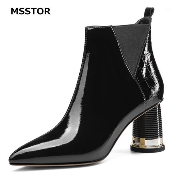 boots cow leather high heel concise office party sewing black winter shoes women pointed toe fashion ankle women1
boots cow leather high heel concise office party sewing black winter shoes women pointed toe fashion ankle women1