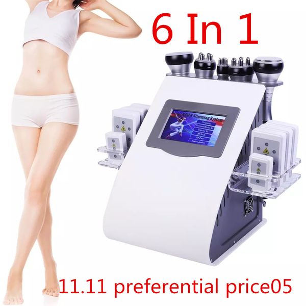 11.11 preferential price40k ultrasonic liposuction cavitation 8 pads 6 in 1 lllt lipo laser slimming machine vacuum rf skin care salon spa e
11.11 preferential price40k ultrasonic liposuction cavitation 8 pads 6 in 1 lllt lipo laser slimming machine vacuum rf skin care salon spa e