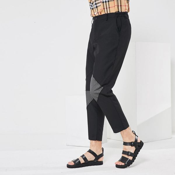 2021 new original european american simple black man patchwork small feet nine points western pants 2zlj
2021 new original european american simple black man patchwork small feet nine points western pants 2zlj