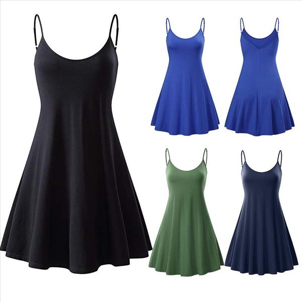 womens sleeveless mini dress female summer casual retro party dress ladies large size loose vestidos verano mujer 2021, Black;gray
womens sleeveless mini dress female summer casual retro party dress ladies large size loose vestidos verano mujer 2021, Black;gray