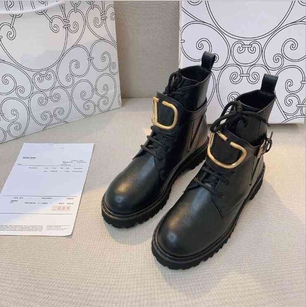 temperament women genuine leather v metal buckle martin boot motorcycle boots outdoor thick bottom shoes boot, Black
temperament women genuine leather v metal buckle martin boot motorcycle boots outdoor thick bottom shoes boot, Black