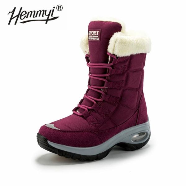 hemmyi winter platform women boots keep warm mid-calf waterproof cloth snow boots women shoes comfortable ladies, Black
hemmyi winter platform women boots keep warm mid-calf waterproof cloth snow boots women shoes comfortable ladies, Black