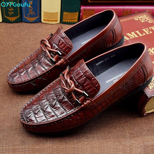 qyfcioufu 2020 fashion men flat shoes genuine leather men loafers classic crocodile pattern slip-on gommino driving shoes, Black
qyfcioufu 2020 fashion men flat shoes genuine leather men loafers classic crocodile pattern slip-on gommino driving shoes, Black