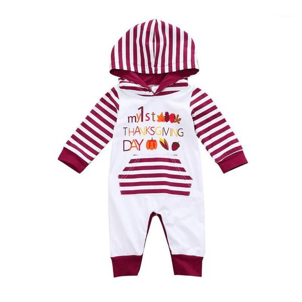 jumpsuits baby thanksgiving clothes long sleeve jumpsuit autumn fashion stripe and letter pattern hooded one piece size 0-24m1, Blue
jumpsuits baby thanksgiving clothes long sleeve jumpsuit autumn fashion stripe and letter pattern hooded one piece size 0-24m1, Blue