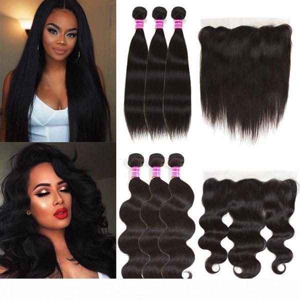 raw indian virgin human hair straight body wave bundles with lace closure brazilian peruvian human hair bundles with frontal hair weaves hot, Black;brown
raw indian virgin human hair straight body wave bundles with lace closure brazilian peruvian human hair bundles with frontal hair weaves hot, Black;brown