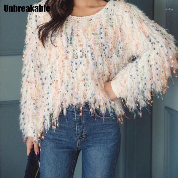2020 autumn winter metallic fringe cardigan women open knit long sleeve ribbed cuff tassel sweater new year party wear1, White;black
2020 autumn winter metallic fringe cardigan women open knit long sleeve ribbed cuff tassel sweater new year party wear1, White;black