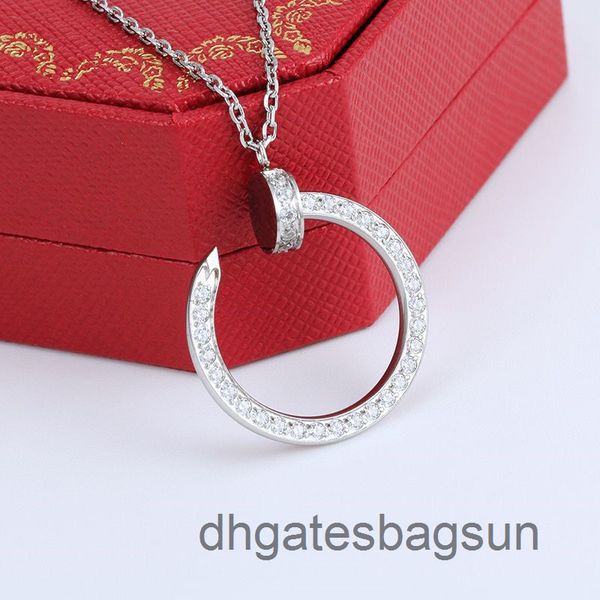 new men and women pendant necklace fashion designer design stainless steel nail necklaces 5z8h, Silver
new men and women pendant necklace fashion designer design stainless steel nail necklaces 5z8h, Silver