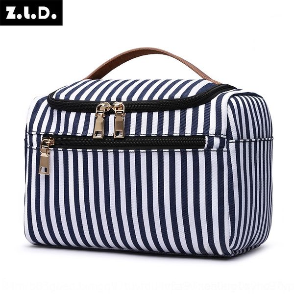 bzuwq fashion new women's makeup cosmetic striped cosmetic storage storage bag multi-functional makeup bag ssbg6
bzuwq fashion new women's makeup cosmetic striped cosmetic storage storage bag multi-functional makeup bag ssbg6