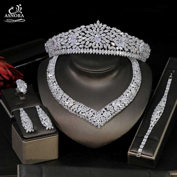 свадьба новый asnora luxury женские цирконий ожерелье браслет серьги корона дубай ювелирных люкс цирконий набор t0864, Silver
свадьба новый asnora luxury женские цирконий ожерелье браслет серьги корона дубай ювелирных люкс цирконий набор t0864, Silver