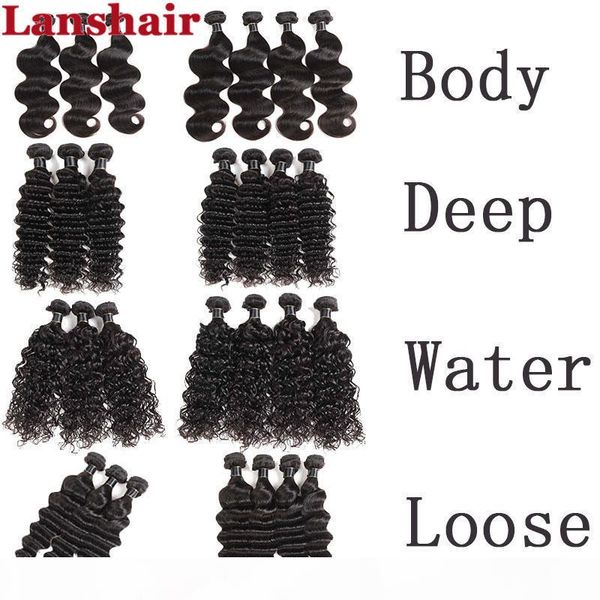 100% brazilian virgin hair weave 3 4 bundles straight body wave deep wave jerry curly human hair extensions unprocessed virgin hair, Black
100% brazilian virgin hair weave 3 4 bundles straight body wave deep wave jerry curly human hair extensions unprocessed virgin hair, Black