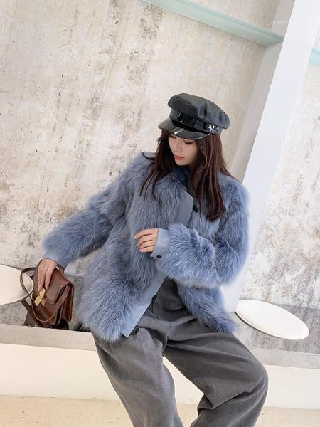 women's fur & faux real genuine natural coat women fashion loose style warm jacket winter overcoat for girl1, Black
women's fur & faux real genuine natural coat women fashion loose style warm jacket winter overcoat for girl1, Black