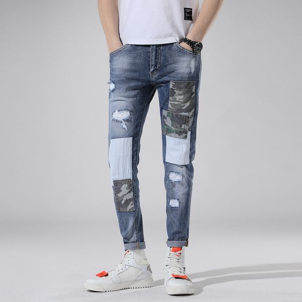 spring summer new spring summer elastic and trousers and jeans slim hole men's jeans men's korean long pants 038 h2kjh, Blue
spring summer new spring summer elastic and trousers and jeans slim hole men's jeans men's korean long pants 038 h2kjh, Blue
