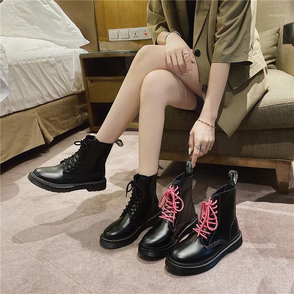 rock shoes woman med heel boots round toe luxury designer lace up lolita rubber flat ladies autumn fashion ankle pu cotton1, Black
rock shoes woman med heel boots round toe luxury designer lace up lolita rubber flat ladies autumn fashion ankle pu cotton1, Black