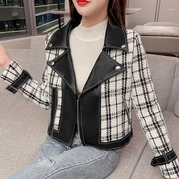 fashion new women autumn winter slim jackets zipper basic coat turn-down collar motor biker jacket plus size elegant coat1, Black;brown
fashion new women autumn winter slim jackets zipper basic coat turn-down collar motor biker jacket plus size elegant coat1, Black;brown