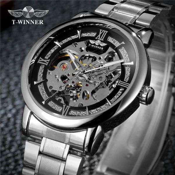 winner automatic mechanical men wristwatch sport male clock steel skeleton waterproof man watch 0281, Slivery;brown
winner automatic mechanical men wristwatch sport male clock steel skeleton waterproof man watch 0281, Slivery;brown