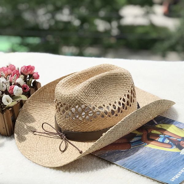 2020 new straw hat western cowboy sunscreen raffles hand-woven arc, stylish and handsome, Blue;gray
2020 new straw hat western cowboy sunscreen raffles hand-woven arc, stylish and handsome, Blue;gray
