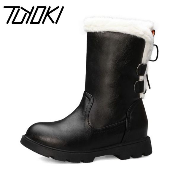 tuyoki winter fur snow boots for women mid calf boots solid color lace up round toe keep warm shoes woman footwear size 32-43, Black
tuyoki winter fur snow boots for women mid calf boots solid color lace up round toe keep warm shoes woman footwear size 32-43, Black