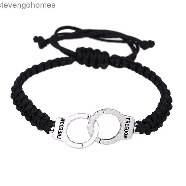 factory17fjhand jewelry 50 degree gray handcuffs fashion woven bracelet rope d0001, Silver
factory17fjhand jewelry 50 degree gray handcuffs fashion woven bracelet rope d0001, Silver