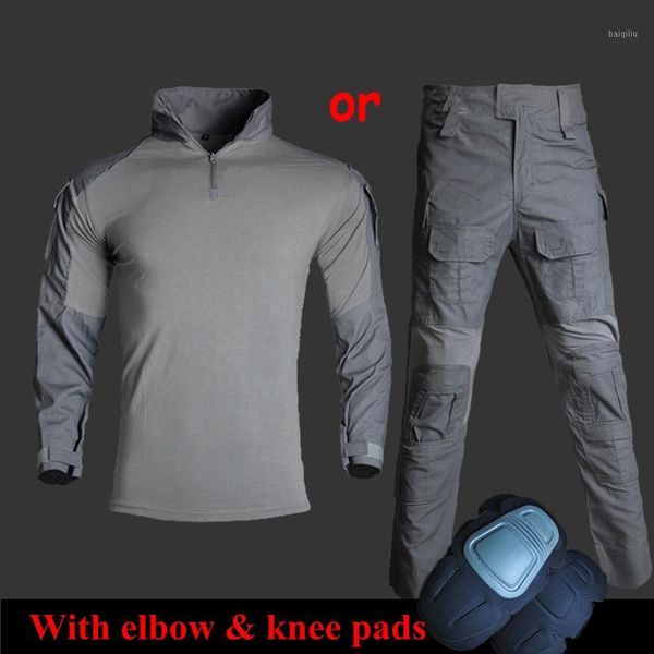 tactical uniform with elbow & knee pads hiking hunting camouflage shrit pants army shooting paintball clothing1, Camo 
tactical uniform with elbow & knee pads hiking hunting camouflage shrit pants army shooting paintball clothing1, Camo