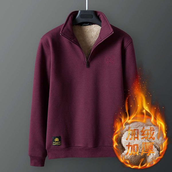 8jhy6kautumn and winter style zipper plush men's high sweater loose large dad standing collar cashmere casual coat, Black
8jhy6kautumn and winter style zipper plush men's high sweater loose large dad standing collar cashmere casual coat, Black
